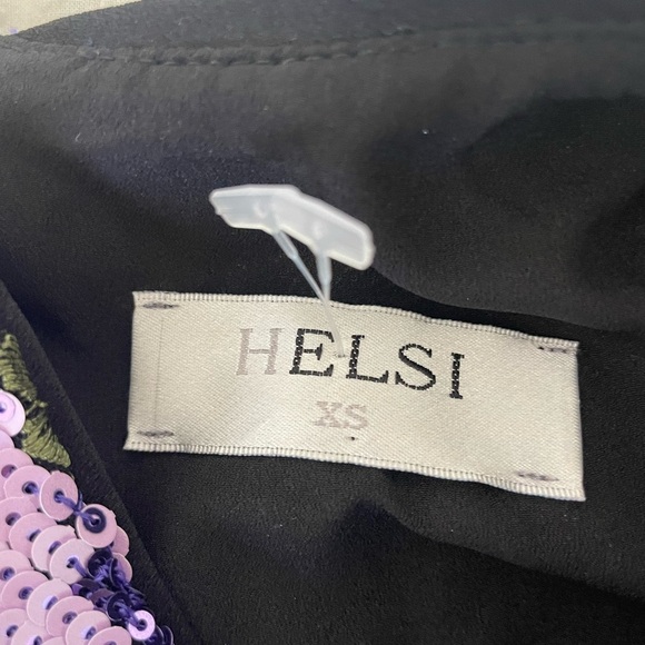 Helsi Monica purple sequin Evening Mini Dress - Picture 8 of 15